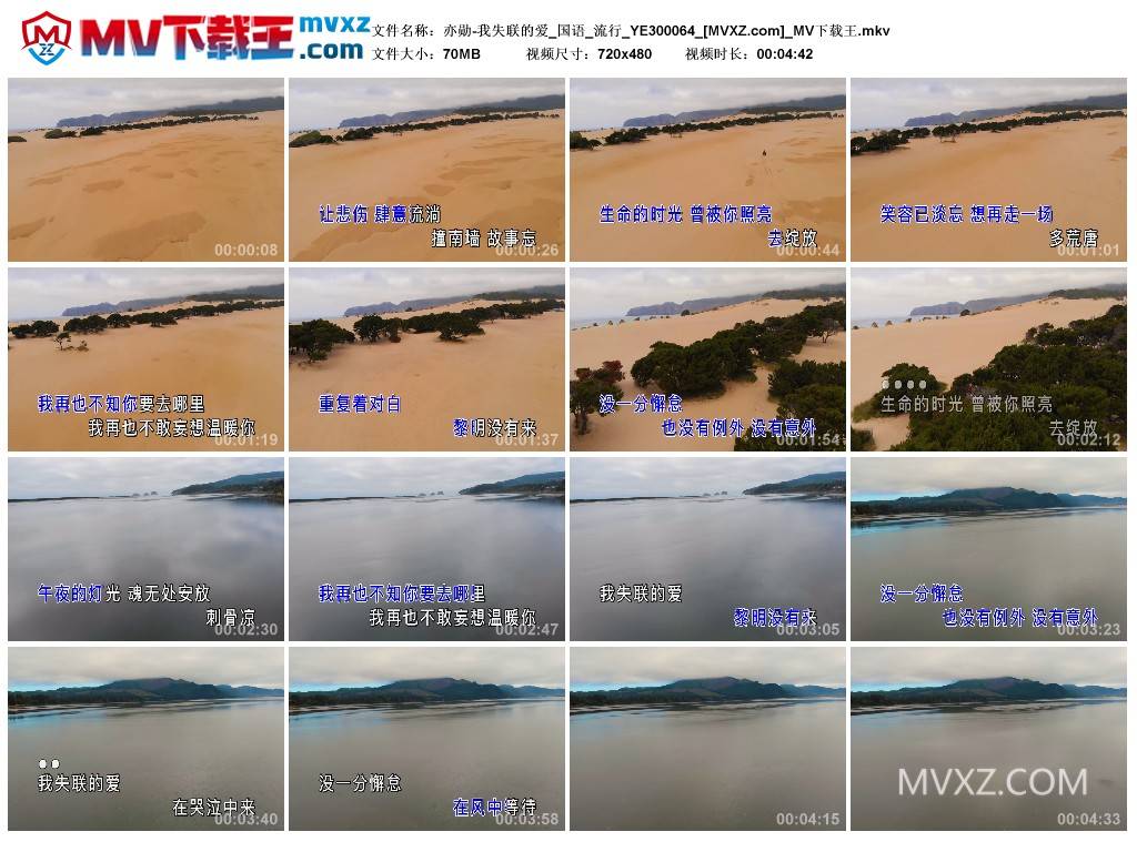 亦勋-我失联的爱_国语_流行_YE300064